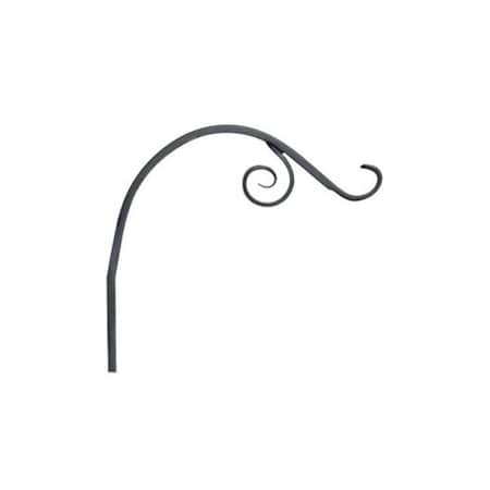 Dare2Decor 12 in. Hanging Plant Bracket Black Vine DA3852436